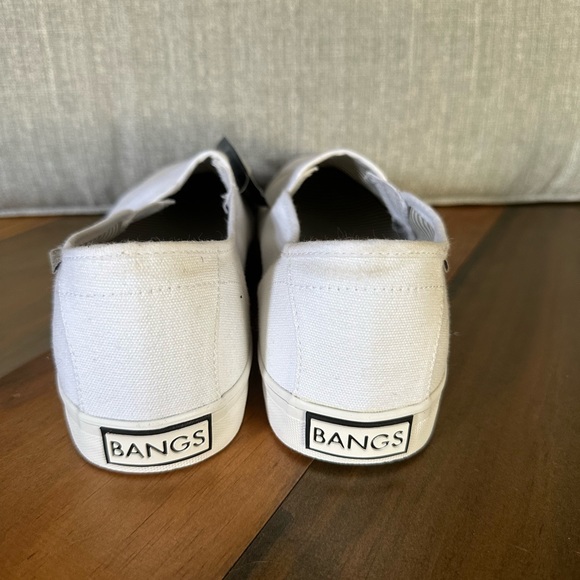 BANGS Slip On Canvas Sneakers NWT Size 9W - Picture 3 of 7